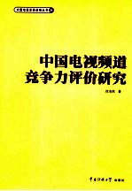 中国电视频道竞争力评价研究