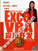 EXCEL VBA应用开发 技巧精华版