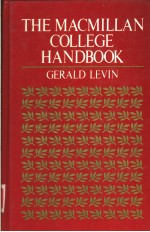 THE MACMILLAN COLLEGE HANDBOOK