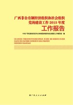 广西非公有制经济组织和社会组织党的建设工作2015年度工作报告