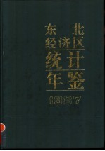 东北经济区统计年鉴 1987