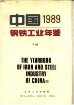 中国钢铁工业年鉴 1989 （下册）