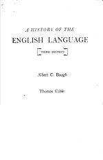 A HISTORY OF THE ENGLISH LANGUAGE THIRD EDITION