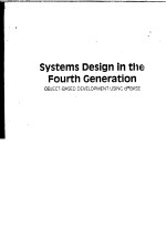 SYSTEMS DESIGN IN THE FOURTH GENERATION