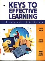 KEYS TO EFFECTIVE LEARNING SECOND EDITION