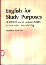 ENGLISH FOR STUDY PURPOSES SEAMEO REGIONAL LANGUAGE CENTER STUDENT'S BOOK PART 2