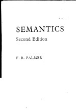 SEMANTICS SECOND EDITION