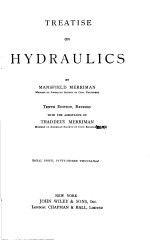 TREATISE ON HYDRAULICS TENTH EDITION