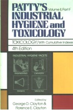 PATTY'S INDUSTRIAL HYGIENE AND TOXICOLOGY  FOURTH EDITION