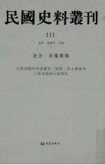 民国史料丛刊 111 政治·政权机构