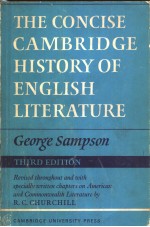 THE CONCISE CAMBRIDGE HISTORY OF ENGLISH LITERATURE