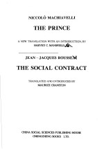 THE PRINCE  THE SOCIAL CONTRACT