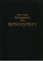 NOUVEAU DICTIONNAIRE DES SYNONYMES