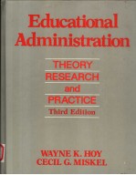 EDUCATIONAL ADMINISTRATION:THEORY