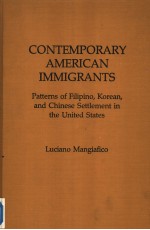 CONTEMPORARY AMERICAN IMMIGRANTS PATTERNS OF FILIPINO