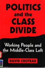 POLITICS AND THE CLASS DIVIDE WORKING PEOPLE AND THE MIDDLE-CLASS LEFT