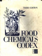 FOOD CHEMICALS CODEX THIRD EDITION