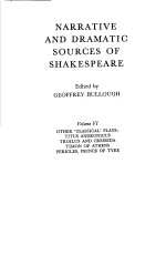 NARRATIVE AND DRAMATIC SOURCES OF SHAKESPEARE VOLUME VI