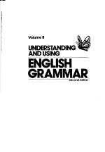 UNDERSTANDING AND USING ENGLISH GRAMMAR VOLUME B SECOND EDITION