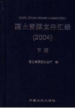 国土资源文件汇编 2004 下