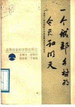 一个城郊乡村的今天和明天 上海市上海县梅陇乡经济发展总体规划研究