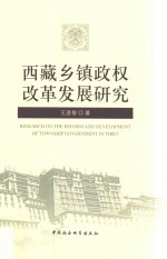 西藏乡镇政权改革发展研究