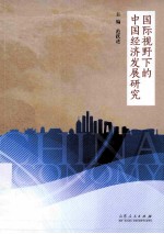 国际视野下的中国经济发展研究