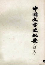 中国文学史概要 （讲义）