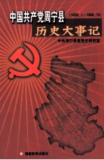 中国共产党周宁县历史大事记 1932.1-1990.12