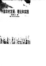 中国农村发展：理论和实践