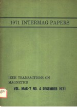 1971 INTERMAG PAPERS