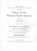 FISHES OF THE WESTERN NORTH ATLANTIC PART 2