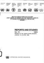 REPORTS AND STUDIES NO.51 REPORT OF THE TWENTY-THIRD SESSION LONDON