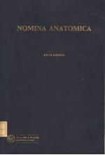 NOMINA ANATOMICA FIFTH EDITION