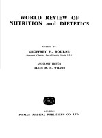 WORLD REVIEW OF NUTRITION AND DIETETICS