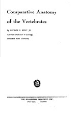 COMPARATIVE ANATOMY OF THE VERTEBRATES