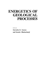 ENERGETICS OF GEOLOGICAL PROCESSES HANS RAMBERG ON HIS 60TH BIRTHDAY