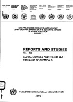 REPORTS AND STUDIES NO.48 GLOBAL CHANGES AND THE AIR-SEA EXCHANGE OF CHEMICALS