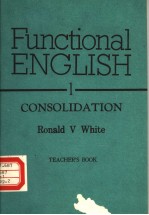 FUNCTIONAL ENGLISH 1 CONSOLIDATION TEACHER'S BOOK