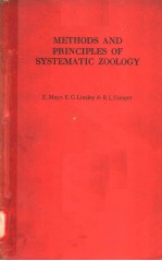 METHODS AND PRINCIPLES OF SYSTEMATIC ZOOLOGY