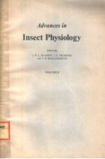 ADVANCES IN INSECT PHYSIOLOGY VOLUME 8