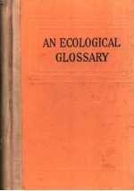 AN ECOLOGICAL GLOSSARY