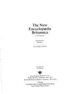 THE NEW ENCYCLOPAEDIA BRITANNICA 15TH EDITION VOLUME 9 KNOWLEDGE IN DEPTH