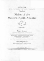 FISHES OF THE WESTERN NORTH ATLANTIC PART 5