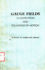 GAUGE FIELDS CLASSIFICATION AND EQUATIONS OF MOTION