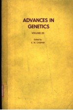 ADVANCES IN GENETICS VOLUME 20