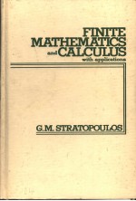 FINITE MATHEMATICS AND CALCULUS WITH APPLICATIONS