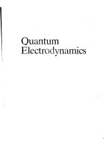 QUANTUM ELECTRODYNAMICS