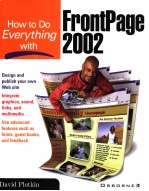 HOW TO DO EVERYTHING WITH FRONTPAGE 2002