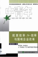 配置效率、X-效率与国有企业改革